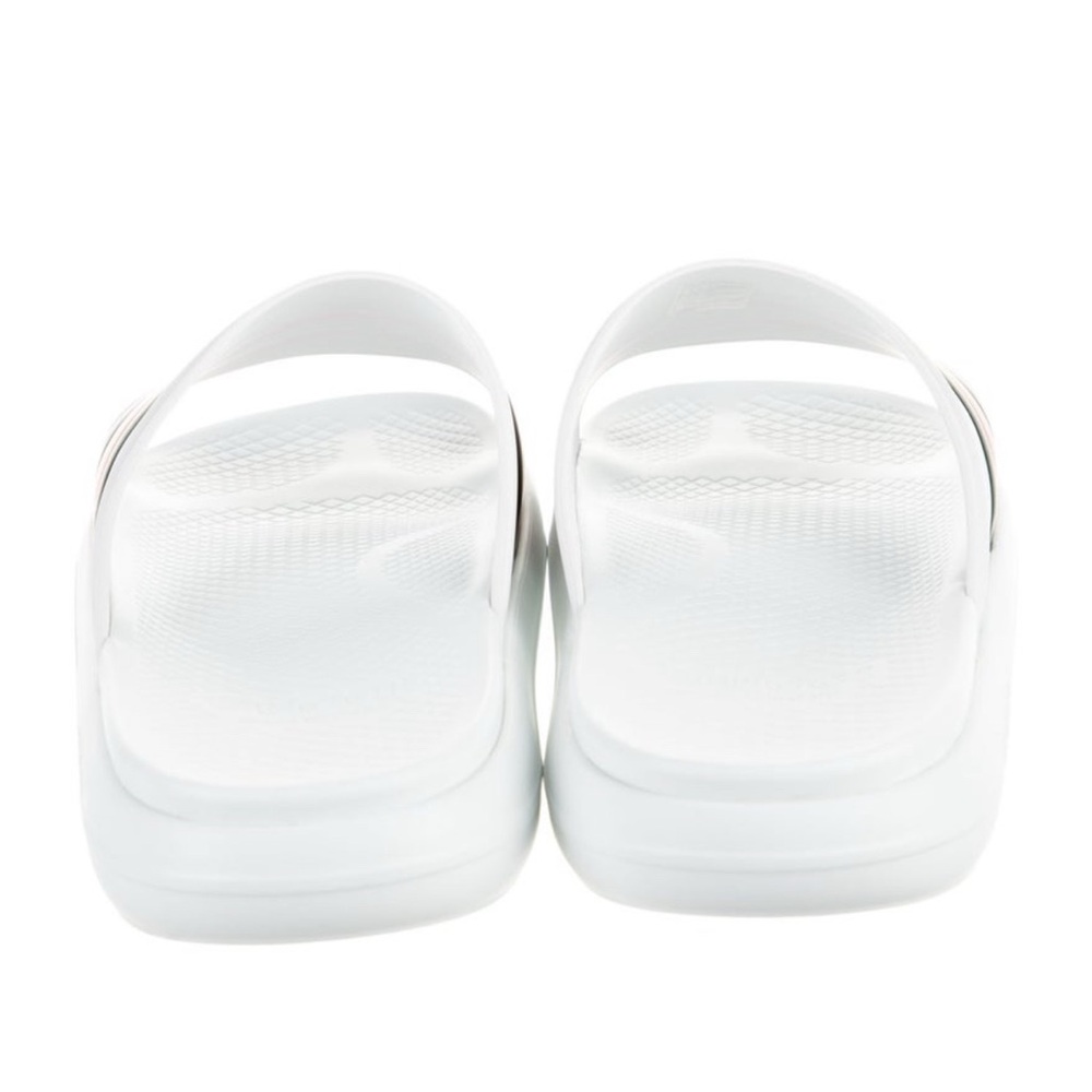 NWT Gucci White Slides with Bold Stripes US 6 - Picture 4 of 5